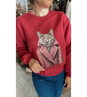 Sudadera Gato