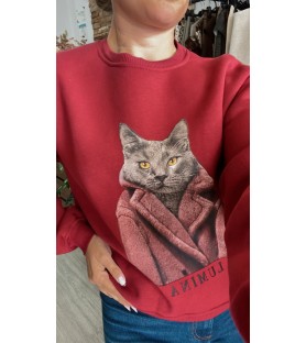 Sudadera Gato