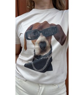 Camiseta Dog gafas