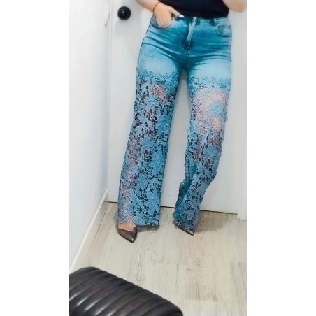 Vaqueros encaje