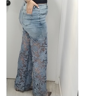 Vaqueros encaje