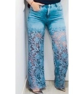 Vaqueros encaje