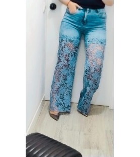Vaqueros encaje
