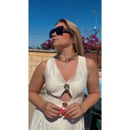 Vestido Adornos