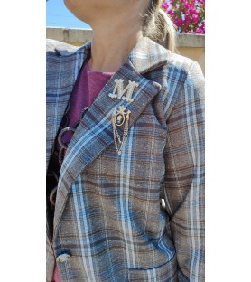 Chaqueta Cuadros Escoces