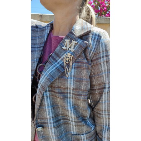 Chaqueta Cuadros Escoces