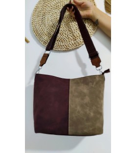 Bolso Bicolor