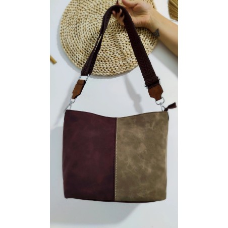 Bolso Bicolor